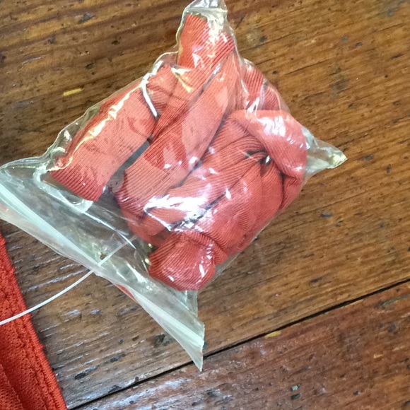 Nikibiki orange beaded tube dress. - Picture 7 of 8